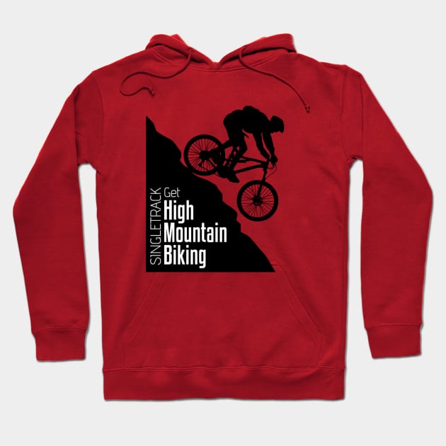 Mountain Biking Hoodie by michael65